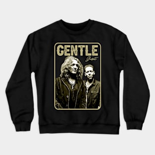 Giant Steps in Style Gentle Band T-Shirts, Stride Confidently with Prog-Rock Flair Crewneck Sweatshirt